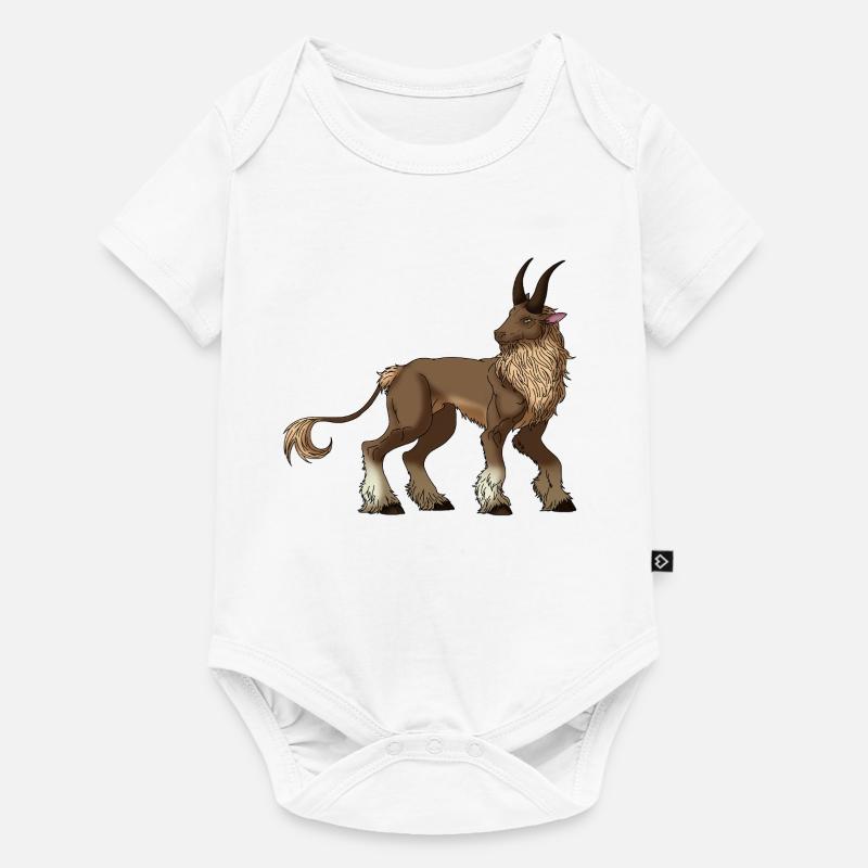 Zweispitz - Baby Premium Kurzarmbody - Weiß