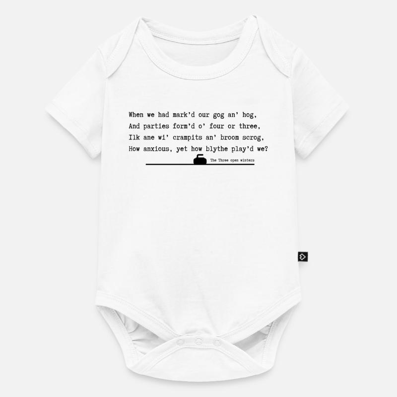 Three open winters - Baby Premium short-sleeve bodysuit - white