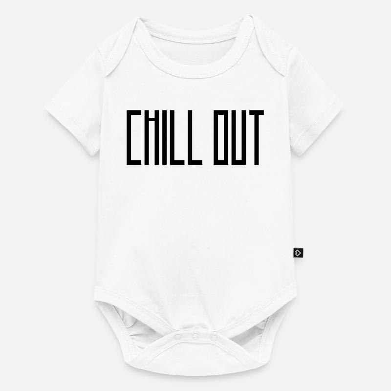 chill_out - Body à manches courtes Premium Bébé - blanc