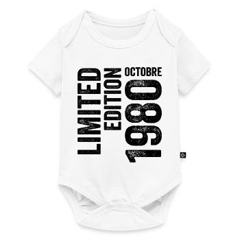 1980 - Baby Premium short-sleeve bodysuit - white - Front