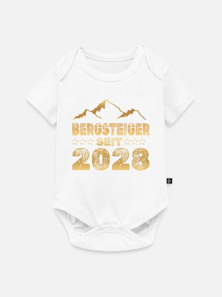 Bergsteiger 2028 - Baby Premium Kurzarmbody - Weiß