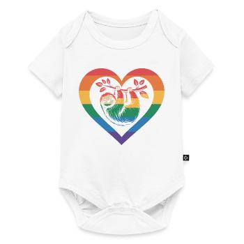 Sloth - Baby Premium short-sleeve bodysuit - white - Front