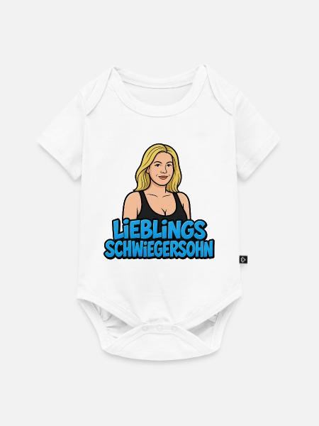 Lieblingsschwiegersohn - Baby Premium Kurzarmbody - Weiß