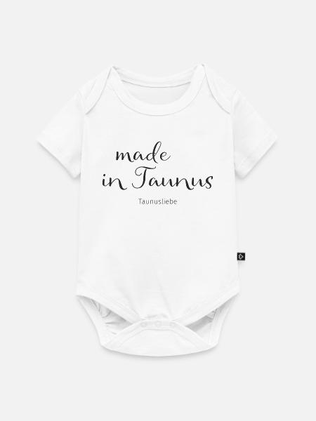 made in Taunus - Baby Premium Kurzarmbody - Weiß
