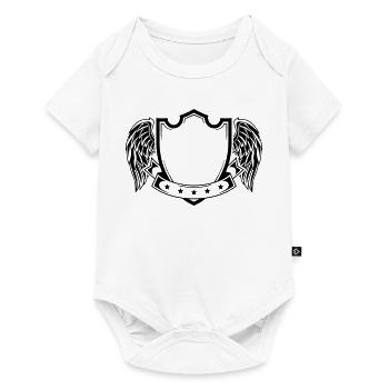 Armoiries - Body à manches courtes Premium Bébé - blanc - Devant