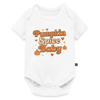 Pumpkin Spice Baby / Fall Design - Baby Premium short-sleeve bodysuit - white - Front