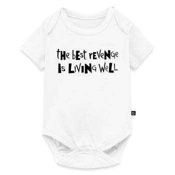 Beste Rache ... von Cean - Baby Premium Kurzarmbody - Weiß - Vorne