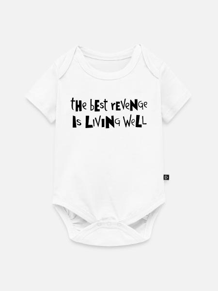 Beste Rache ... von Cean - Baby Premium Kurzarmbody - Weiß