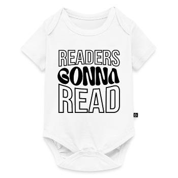 Readers Gonna Read - Baby Premium short-sleeve bodysuit - white - Front