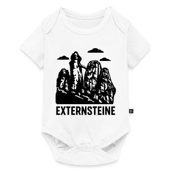 externsteine teutoburger wald - Baby Premium Kurzarmbody - Weiß - Vorne