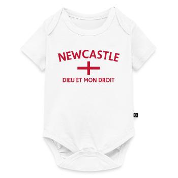 Newcastle Crest Fusion - Body à manches courtes Premium Bébé - blanc - Devant
