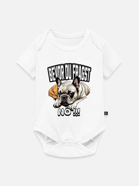 Bevor du fragst...NÖ!!! - Baby Premium Kurzarmbody - Weiß