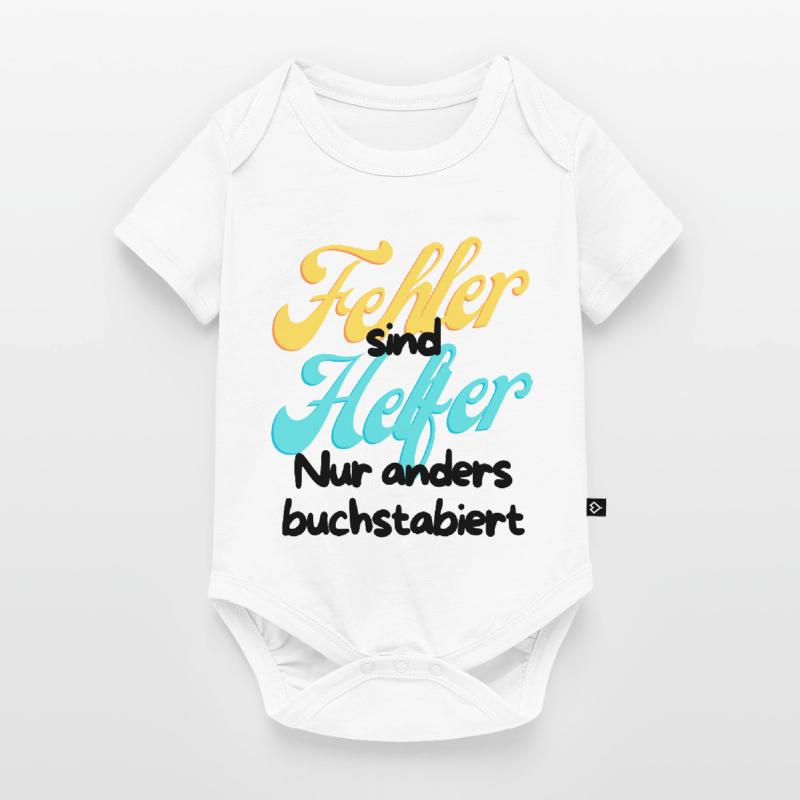 Error Helper Gradient Script Baby Premium short-sleeve bodysuit