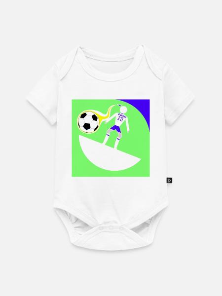 20 Pablito - Baby Premium Kurzarmbody - Weiß