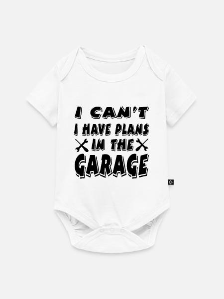 Garage - Baby Premium Kurzarmbody - Weiß