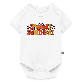 Spooky Sweetheart Halloween - Baby Premium short-sleeve bodysuit - white - Front