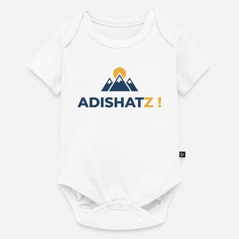 ADISHATZ! - Body à manches courtes Premium Bébé - blanc