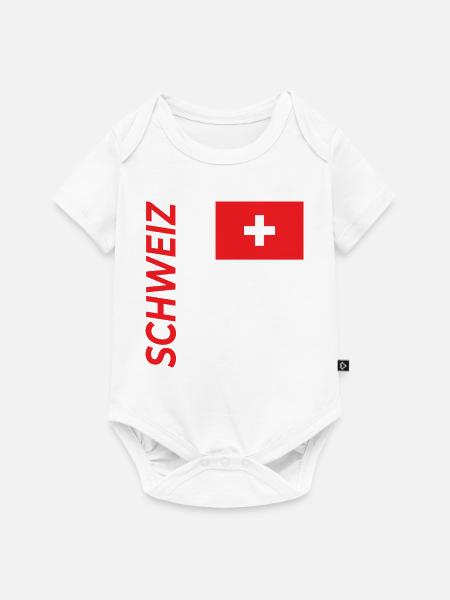 Luzern - Baby Premium Kurzarmbody - Weiß