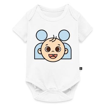 Baby's First Tooth | Focus on proud parents - Baby Premium short-sleeve bodysuit - white - Front