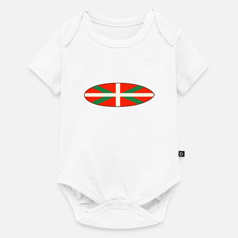 Surf_euskadi - Body à manches courtes Premium Bébé - blanc
