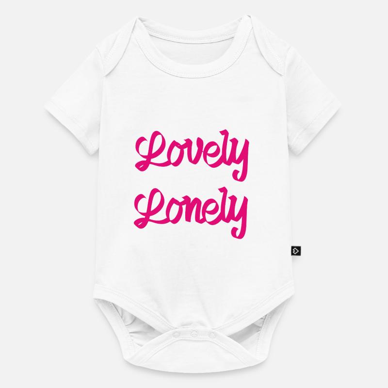 Lovely lonely - Body à manches courtes Premium Bébé - blanc