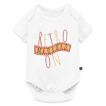 Ambiance rétro – Style vintage - Body à manches courtes Premium Bébé - blanc - Devant