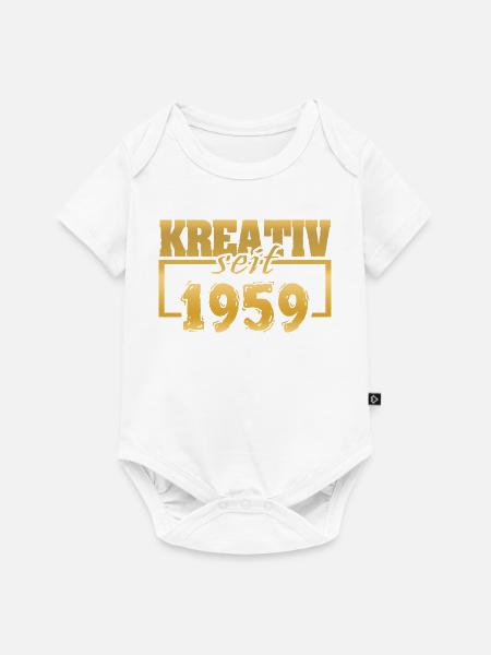 Webdesigner 1959 - Baby Premium Kurzarmbody - Weiß