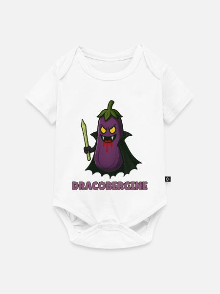 Lustige Gemüse Monster – Halloween Spaß - Baby Premium Kurzarmbody - Weiß