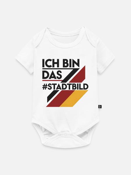 Ich Bin Das Stadtbild Politisches Statement - Baby Premium Kurzarmbody - Weiß