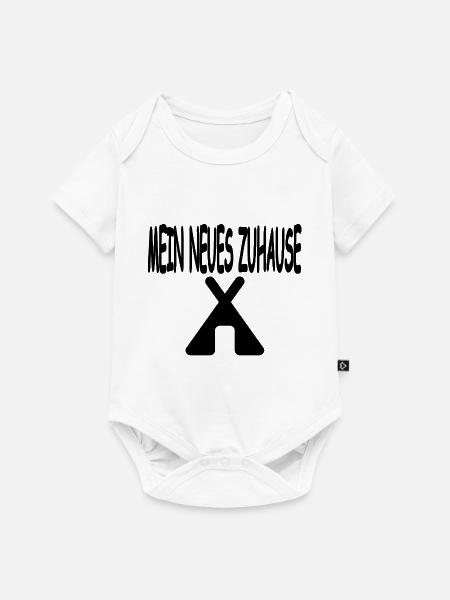 Zelten - Baby Premium Kurzarmbody - Weiß