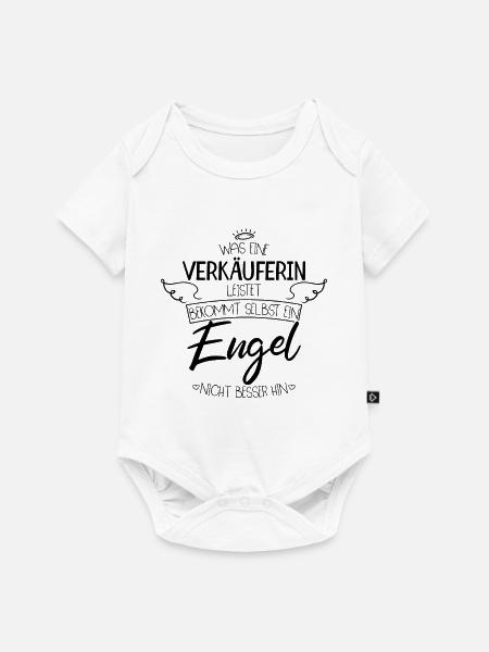 Beste Verkäuferin - Baby Premium Kurzarmbody - Weiß