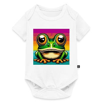 frog - Baby Premium short-sleeve bodysuit - white - Front