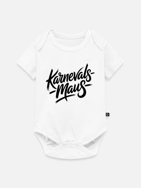 Karnevalsmaus Karneval Köln Kölner Karnevals Maus - Baby Premium Kurzarmbody - Weiß
