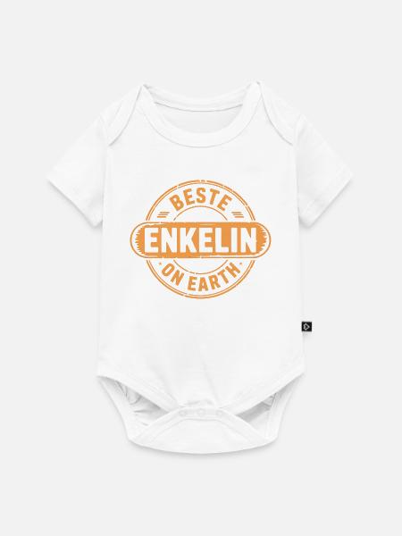 Beste Enkelin Geschenk - Baby Premium Kurzarmbody - Weiß