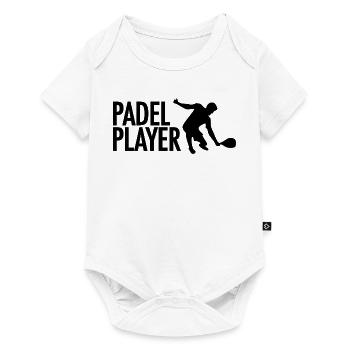 Padel Tennis Player Sport - Baby Premium short-sleeve bodysuit - white - Front