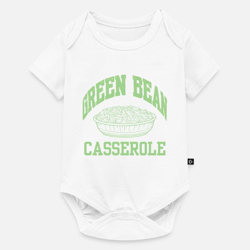 cool Casserole Haricots Verts - Body à manches courtes Premium Bébé - blanc