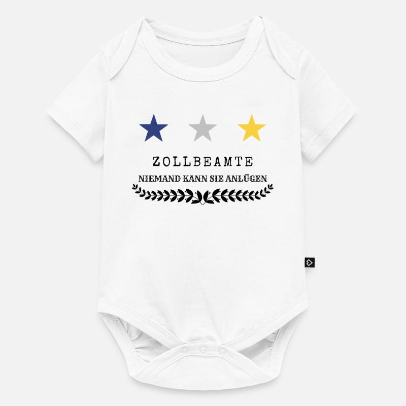 Douanier - Body à manches courtes Premium Bébé - blanc