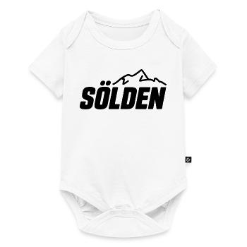 Sölden - Souvenir Design - Body à manches courtes Premium Bébé - blanc - Devant