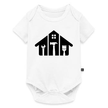 Home & Craft – Hammer Brush Tool - Baby Premium short-sleeve bodysuit - white - Front