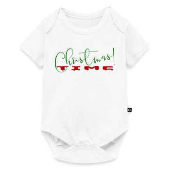 Période de Noël - Body à manches courtes Premium Bébé - blanc - Devant