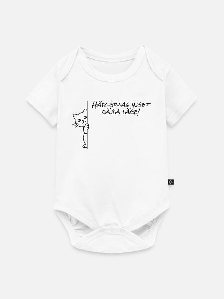 Kein Ort gefällt hier - Baby Premium Kurzarmbody - Weiß