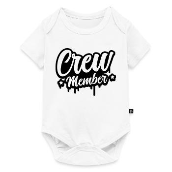 membre d’équipage - Body à manches courtes Premium Bébé - blanc - Devant
