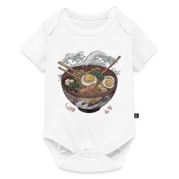 Big bowl of ramen - Baby Premium short-sleeve bodysuit - white - Front