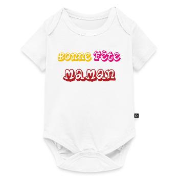 Happy Mother's Day - Mother's Day - Baby Premium short-sleeve bodysuit - white - Front