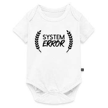 Défaillance du système - Body à manches courtes Premium Bébé - blanc - Devant