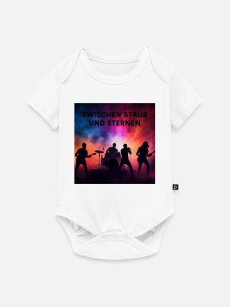 Zwischen Staub und Sternen - Baby Premium Kurzarmbody - Weiß
