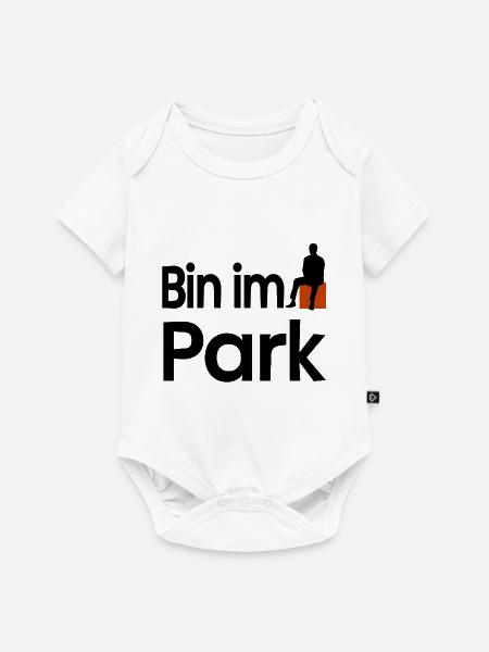 Park - Baby Premium Kurzarmbody - Weiß