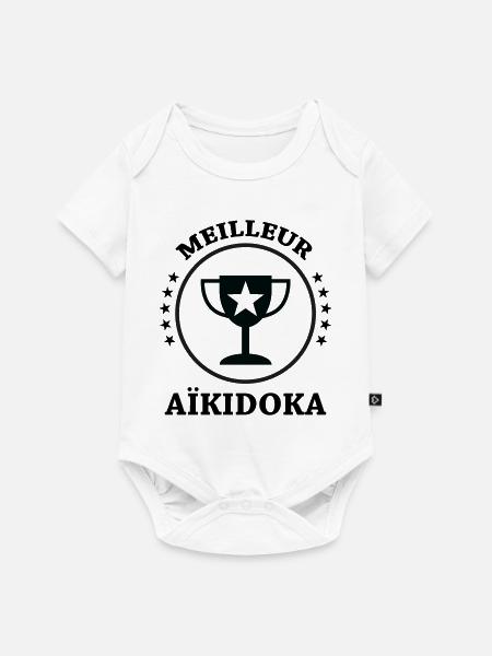 Bestes Aikido – Aikido - Baby Premium Kurzarmbody - Weiß