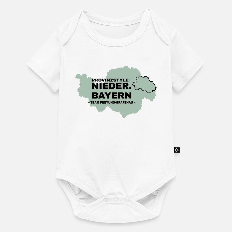 Basse-Bavière | FREYUNG-GRAFENAU - Body à manches courtes Premium Bébé - blanc