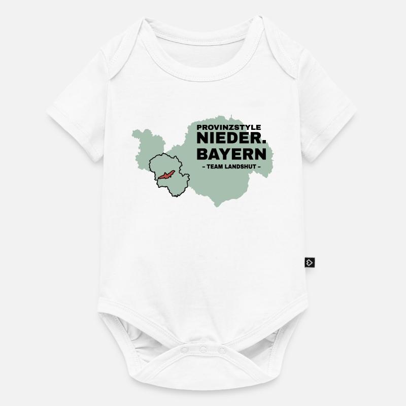 Basse-Bavière | LANDSHUT - Body à manches courtes Premium Bébé - blanc